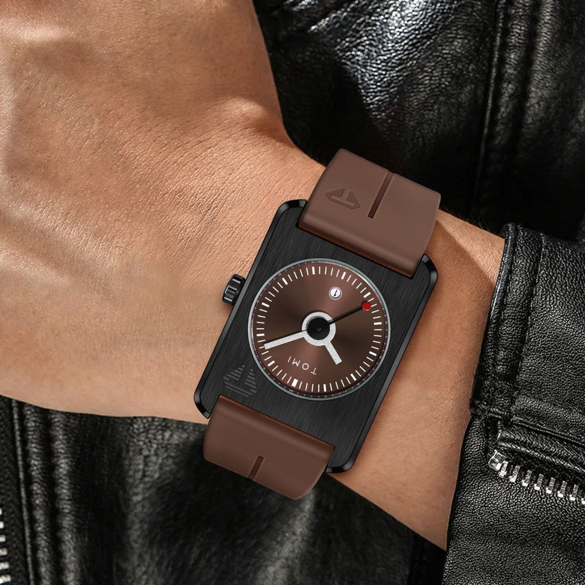 Square Calendar Watches For Men And Women