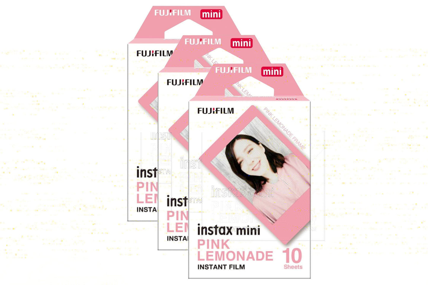 Fujifilm Instax Mini Instant Photo Film - Pink Lemonade