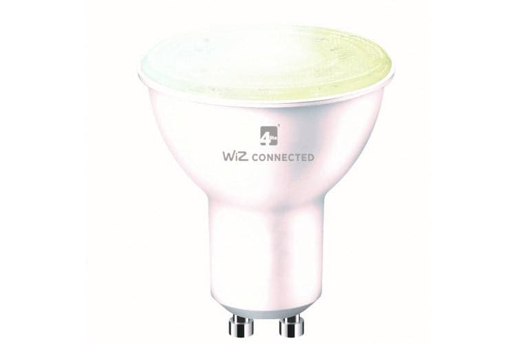 4lite WiZ Connected Dimmable White WiFi LED Smart Bulb - GU10
