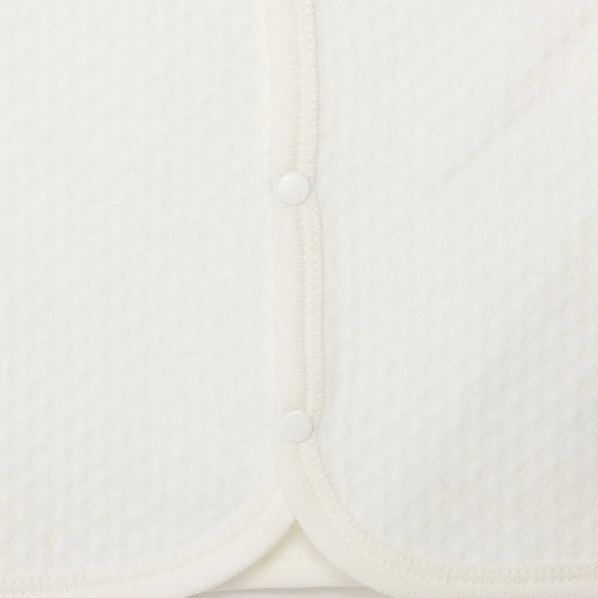 HelloBaby Girl Quilted Vest - Ecru