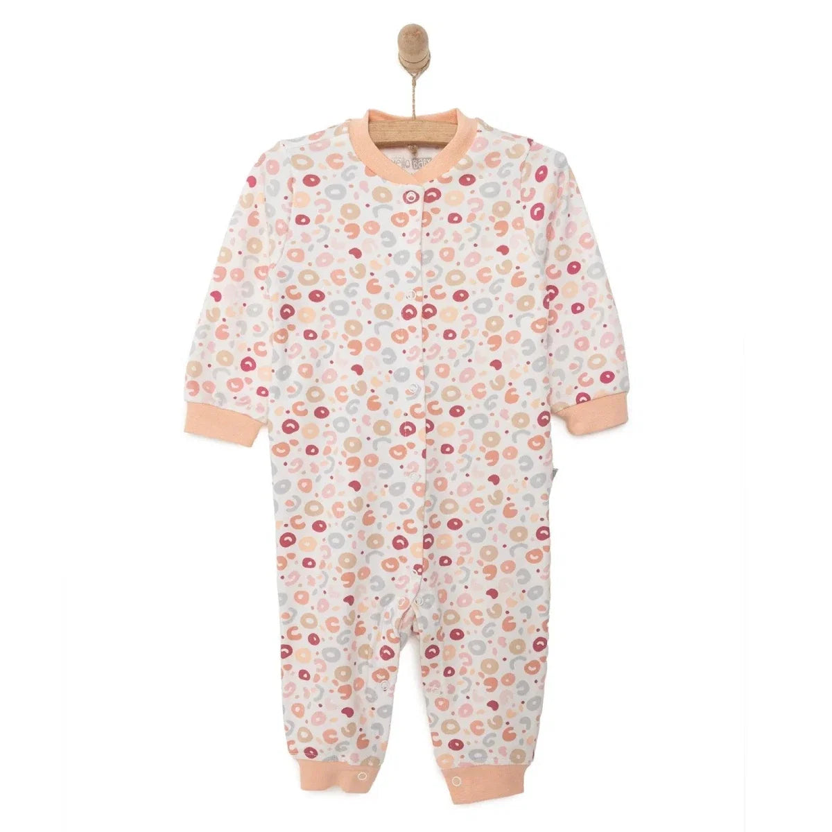 HelloBaby Newborn Girl Jumpsuit - Ecru