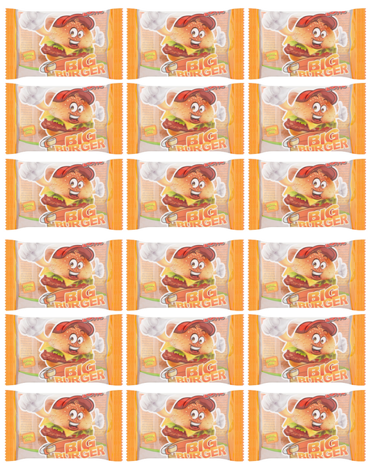 18 X Gummi Zone Gummy Big Burger 32GM