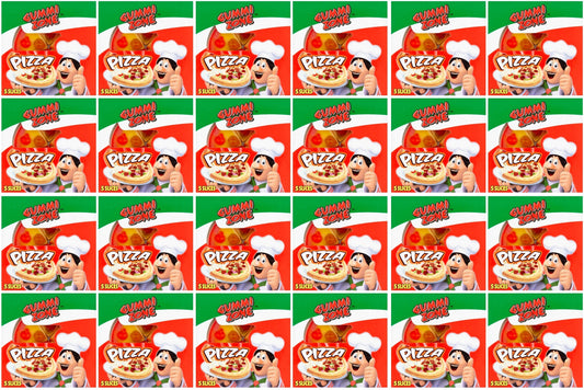 24 x Gummi Zone 5 Pizza Slices 21G