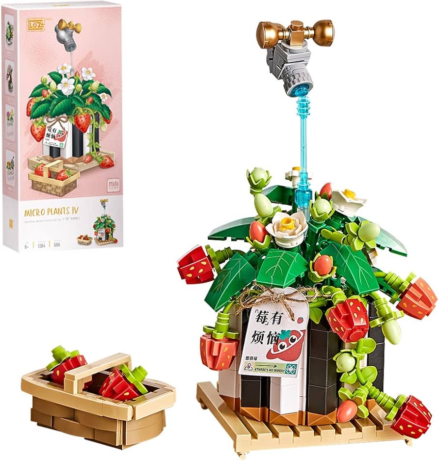 LOZ Micro Plants IV Strawberry Plant 1284