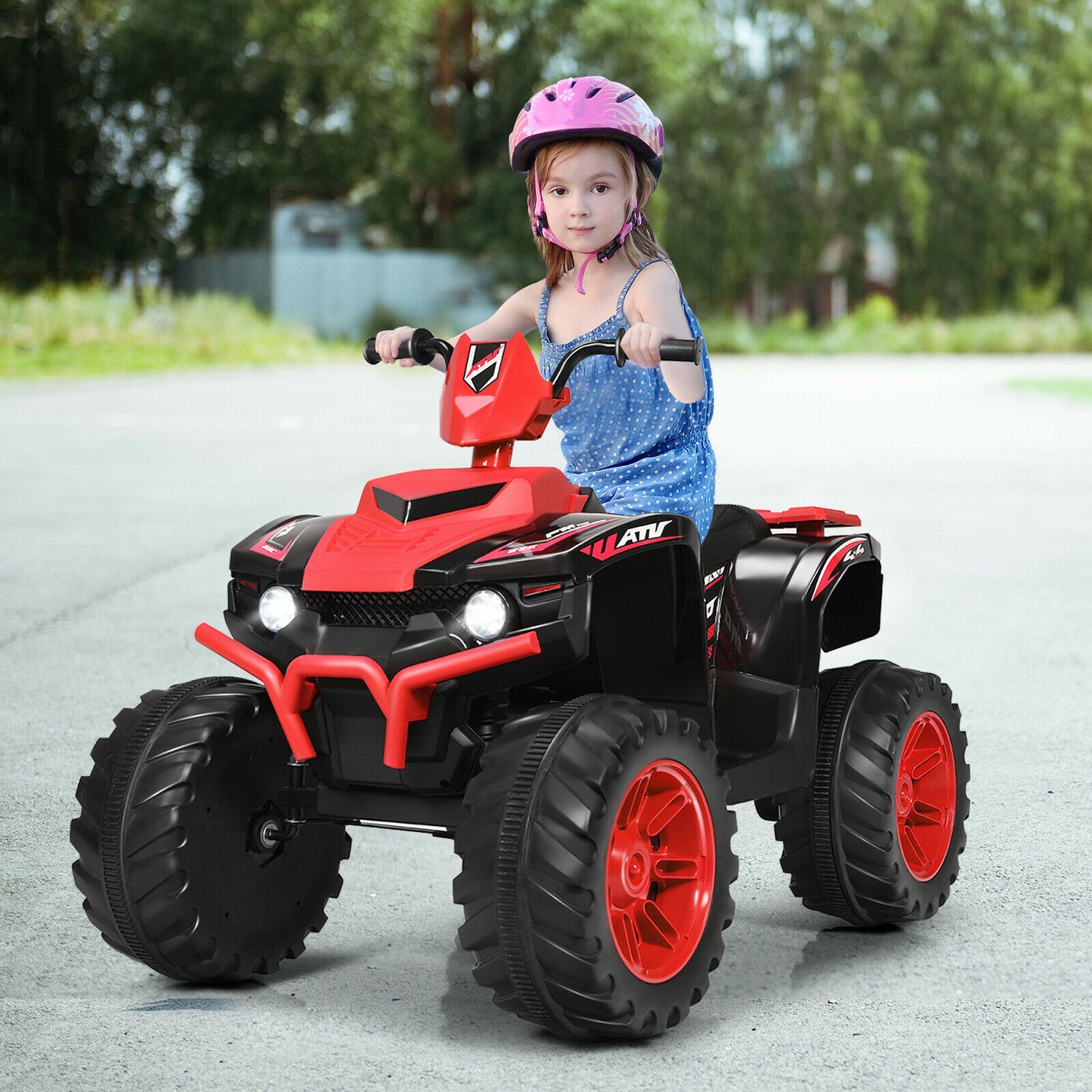 12v Electric Kids Ride On ATV / Quad Bike-Black