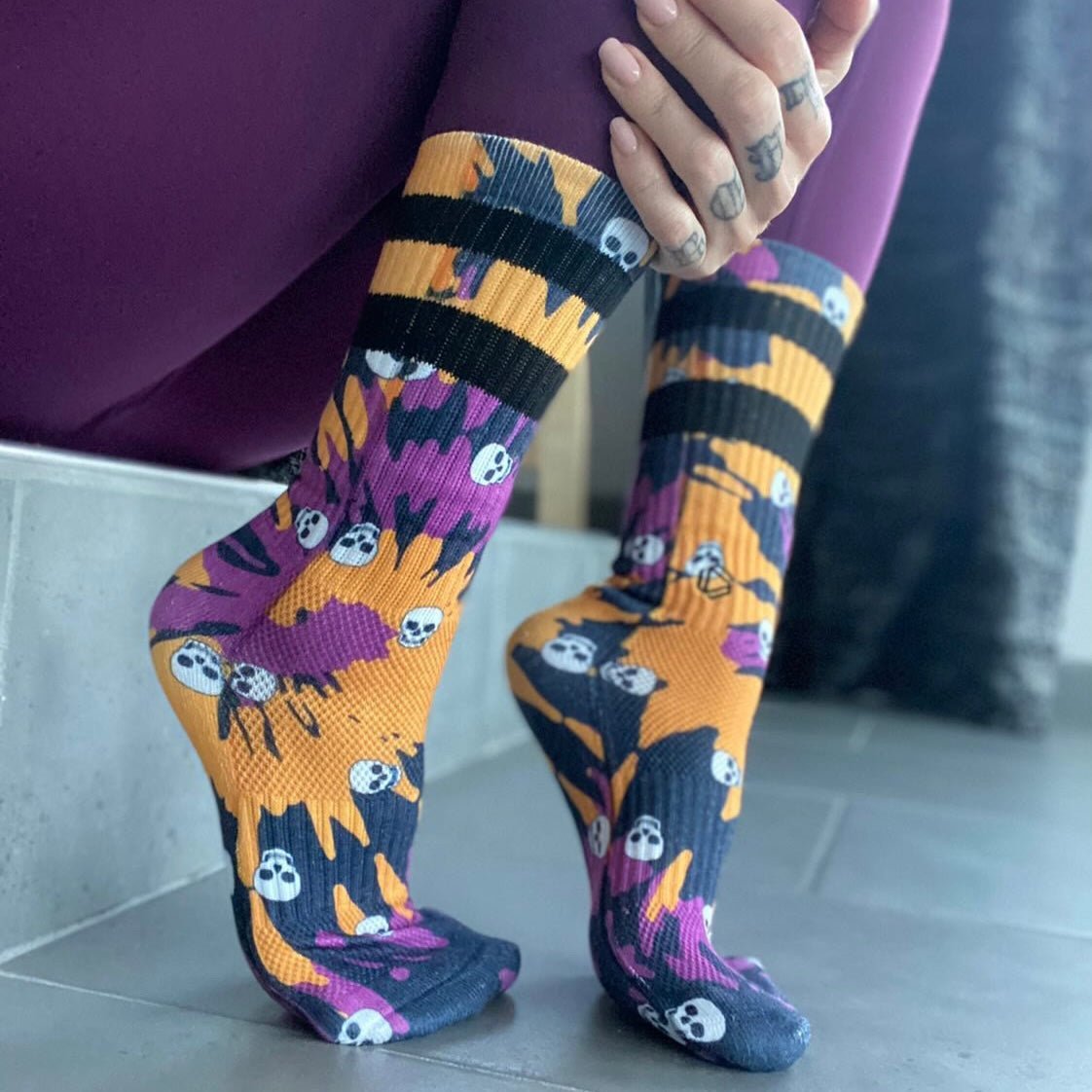Skull Tie Dye