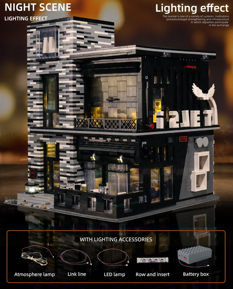 MouldKing The Bar Modular Building 16042