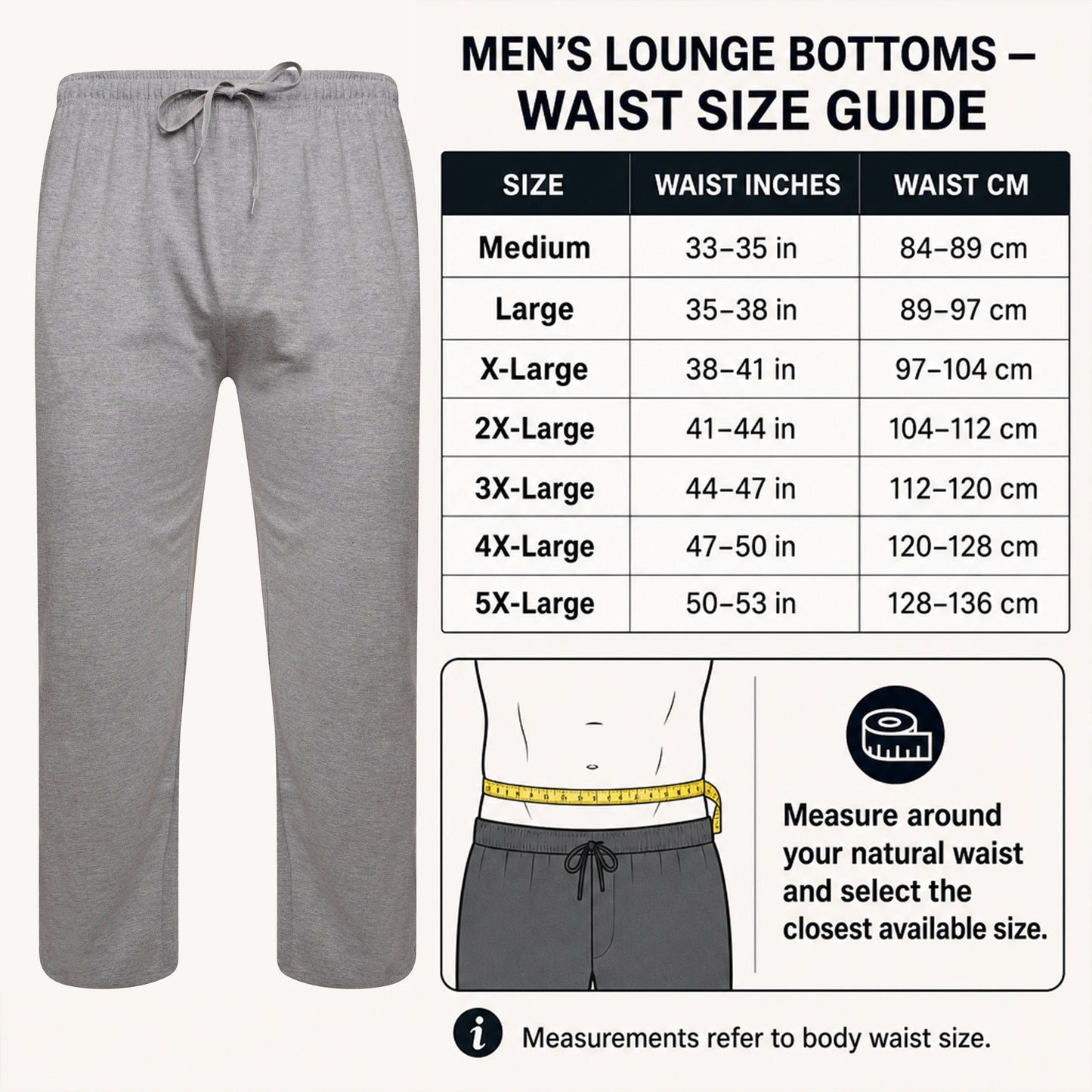 Sock Stack 2 Pack Mens Cotton Lounge Bottoms Stretchable PJ Pants Durable Cosy Cosy Super Soft Lounge Comfort