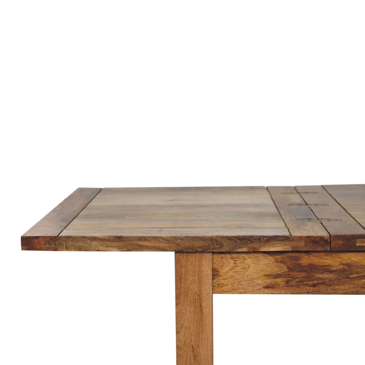 Artisan Furniture Solid Wood Mini Oak-ish Butterfly Dining Table, Brown