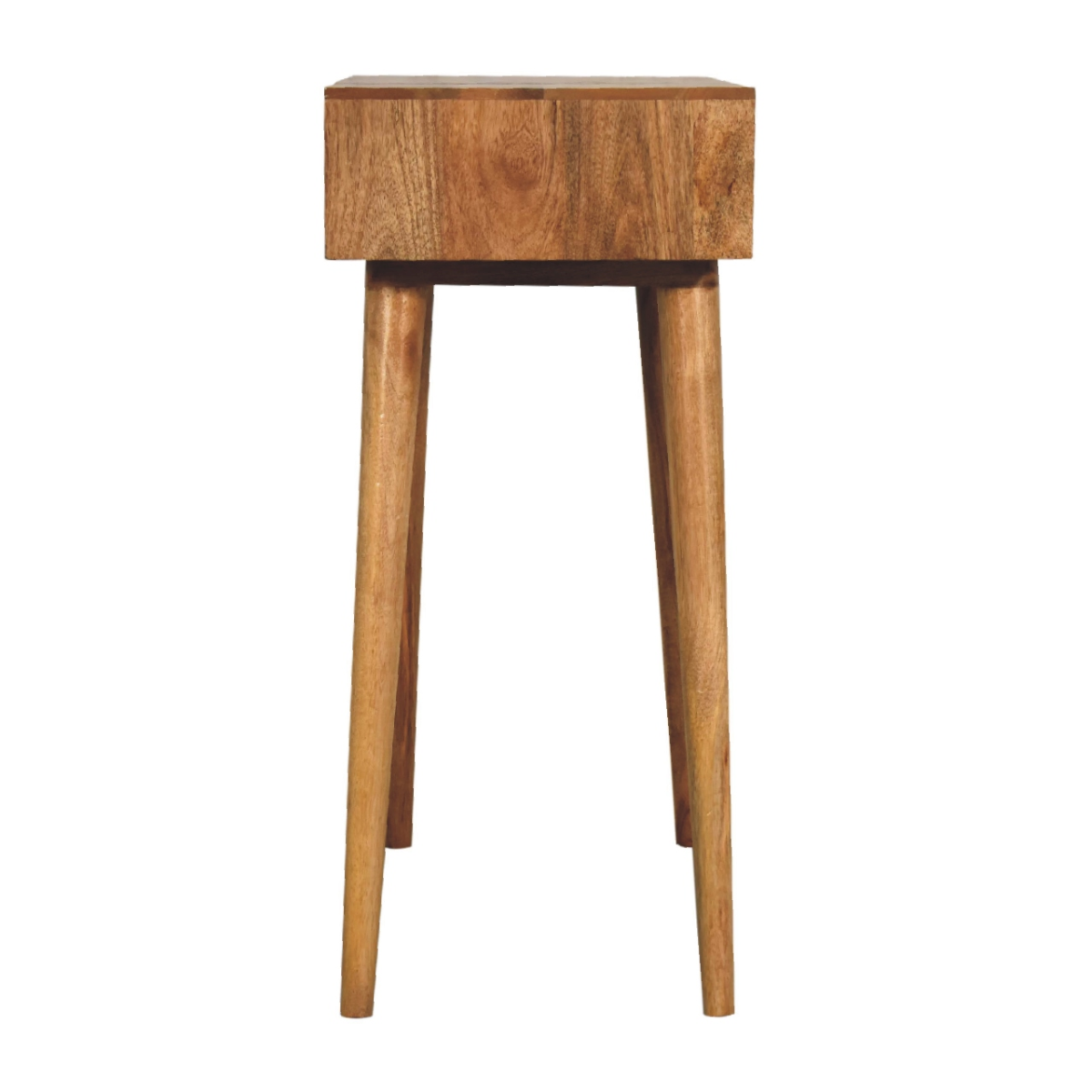 Artisan Furniture Solid Wood Mini Oak-ish Dressing Table, 4 Storage 
78x70x35 cm