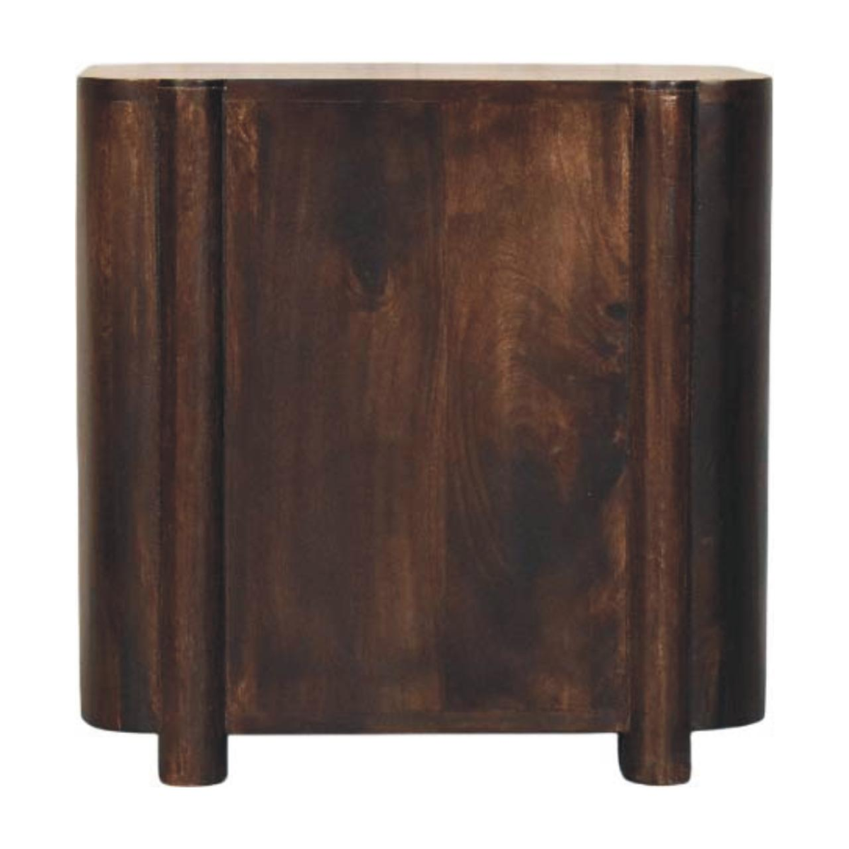Artisan Furniture Solid Wood Havana Canefront Drawers, 2 Drawers, Dark Brown
