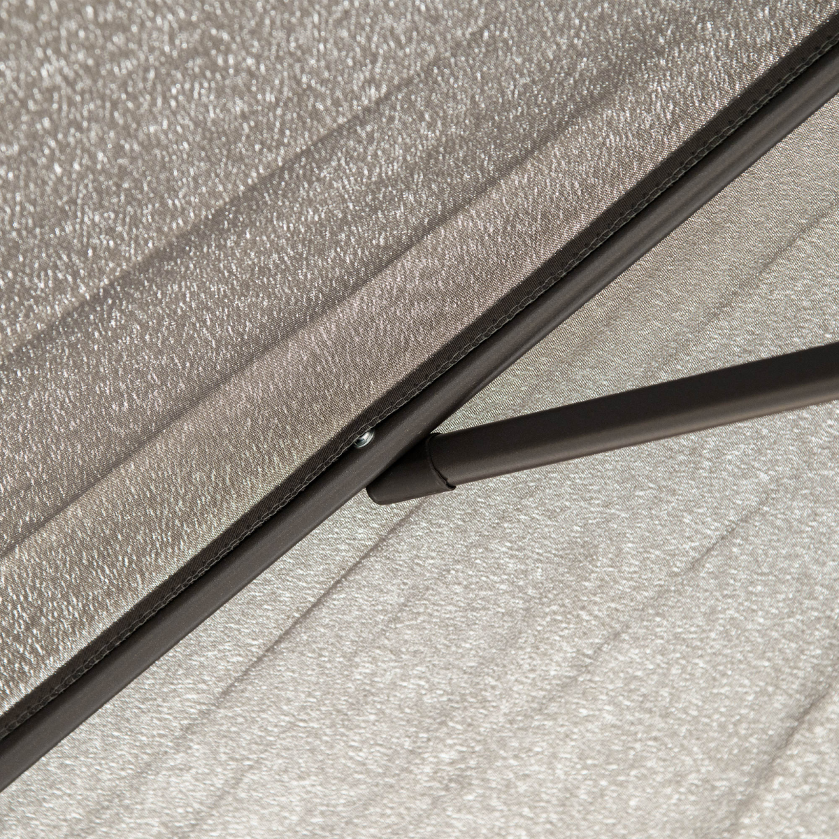 2.8m Umbrella Parasol Dark Grey BASE NOT INCLUDED