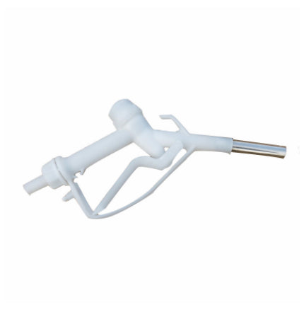 Fuel Gun White 1" Barb Inlet - Metal Outlet