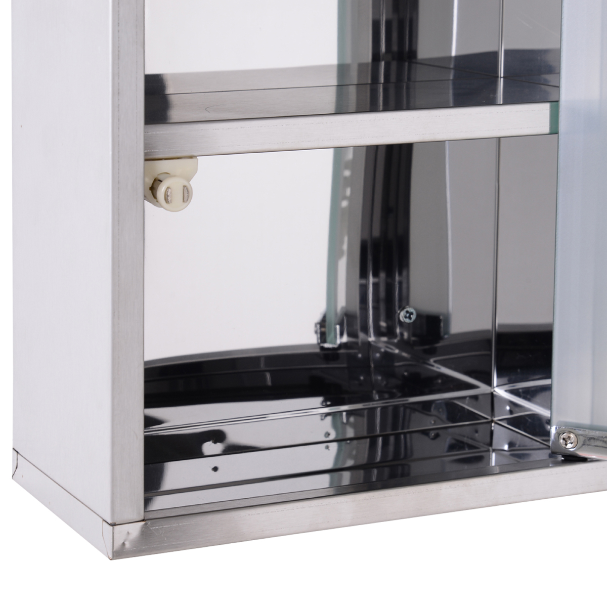 Wall Mounted Medicine Cabinet-Silver