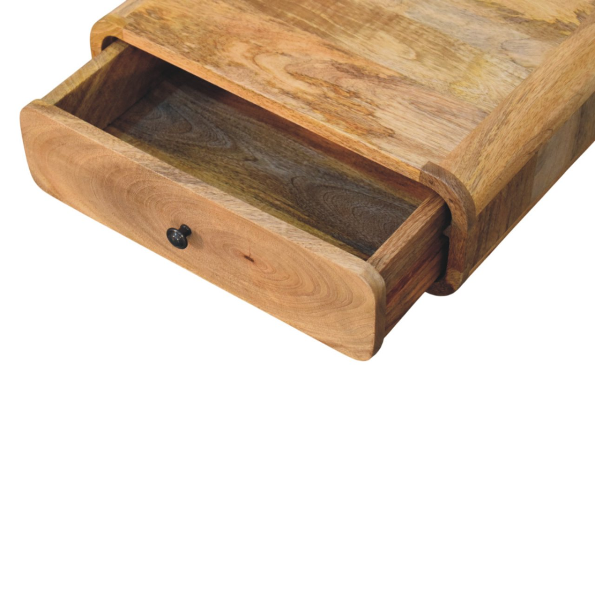 Artisan Furniture Solid Wood Avora Wall-Mounted Oak-ish 1 Drawer Nightstand