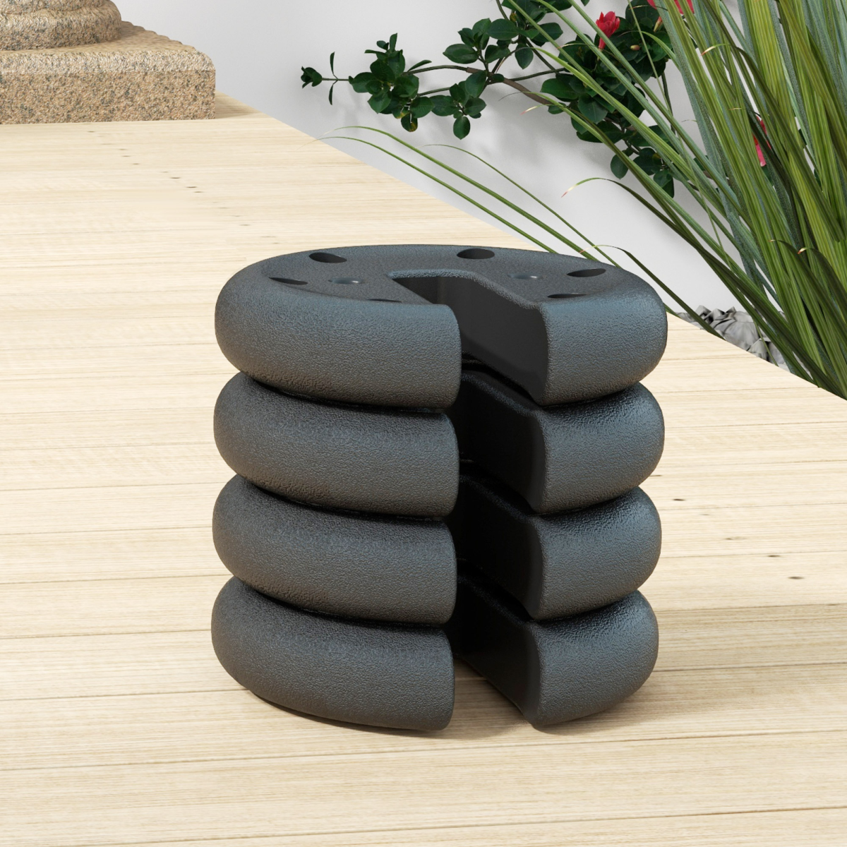 Tent Weight Base, 4pcs Anchor Weights
