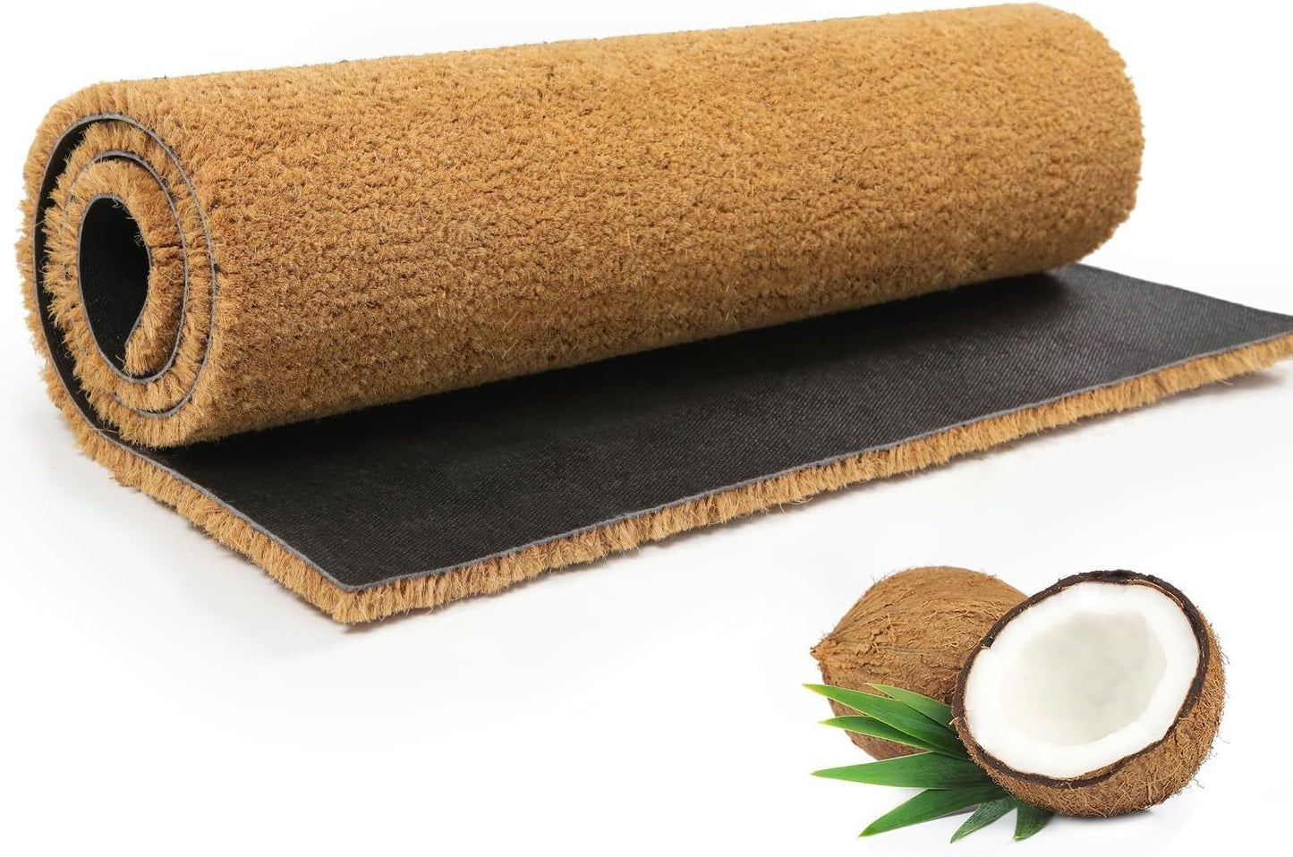 Plain Coir 100cm x 100cm - Brown