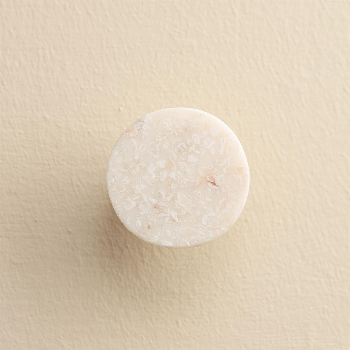 Farida Grey Marble Resin Round Drawer Knobs
