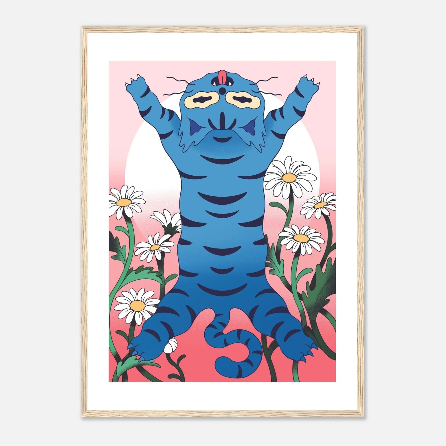 BOAT - 'Cat's Whole Life' Framed Print