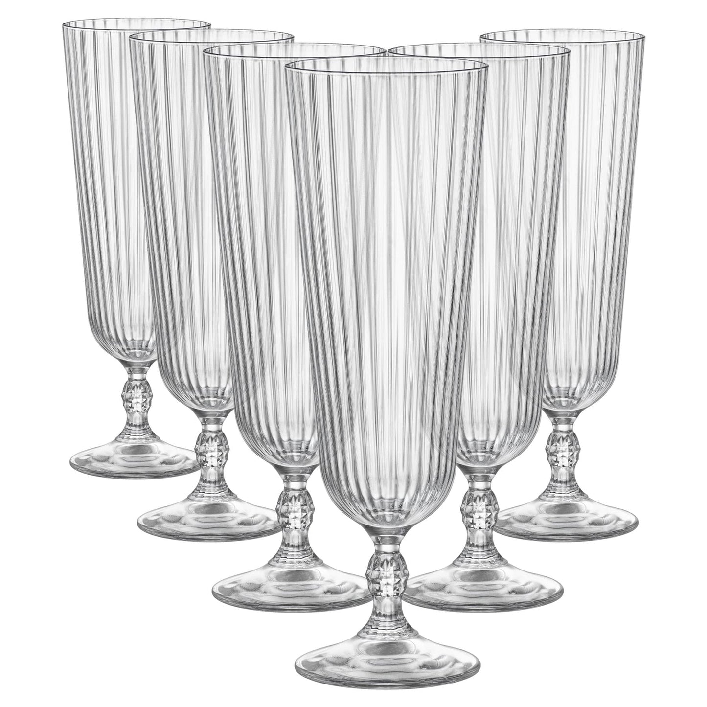 400ml America '20s Sling Cocktail Glasses - Pack of 6