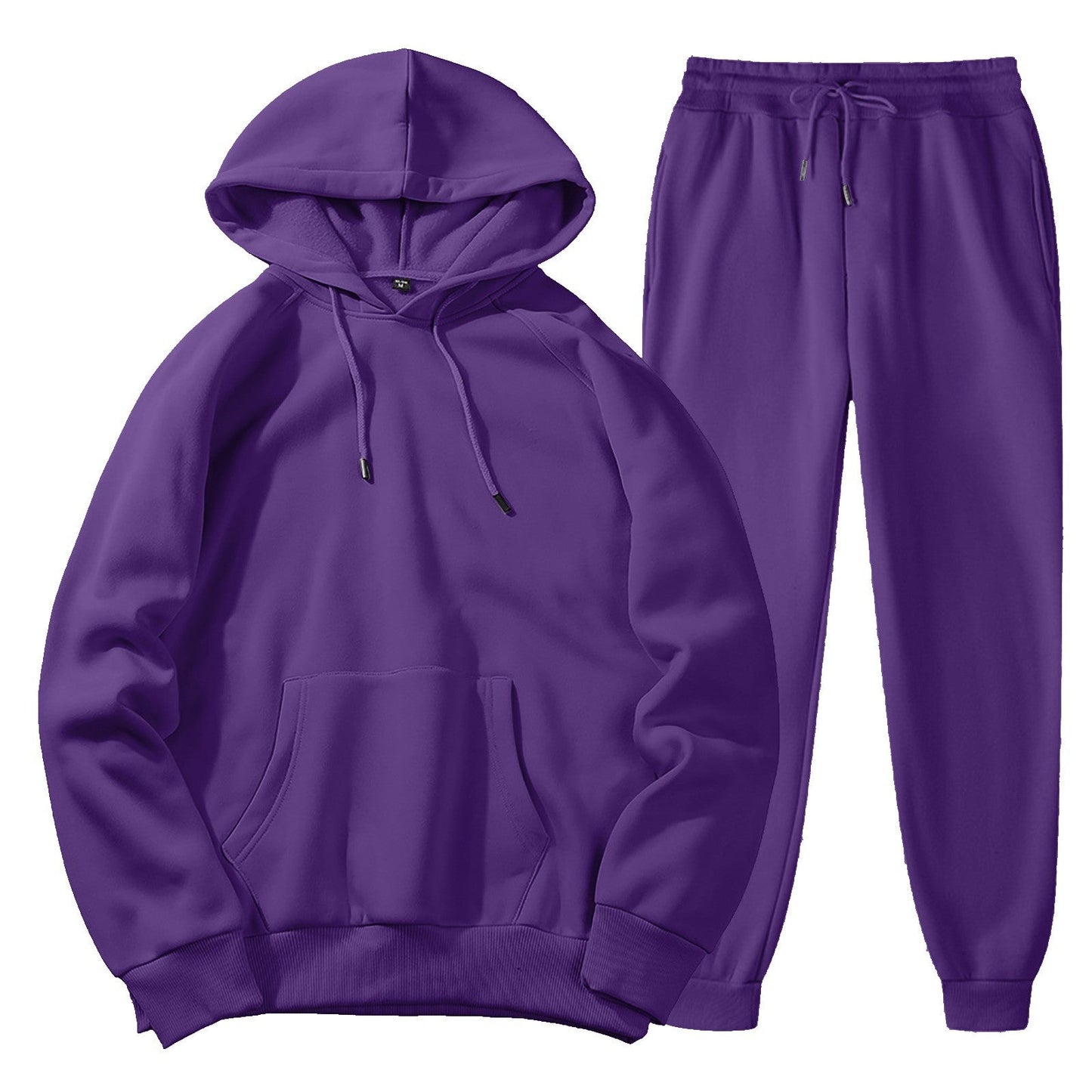 Men's Casual Sports Suit - Premium Hoodie & Trousers Set