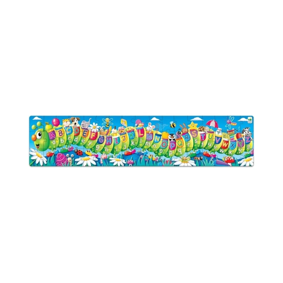 Long & Tall Puzzle ABC Caterpillar Letters