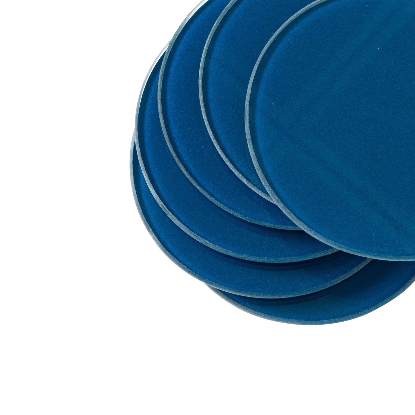 Round Glass Coasters - Pack of Six
