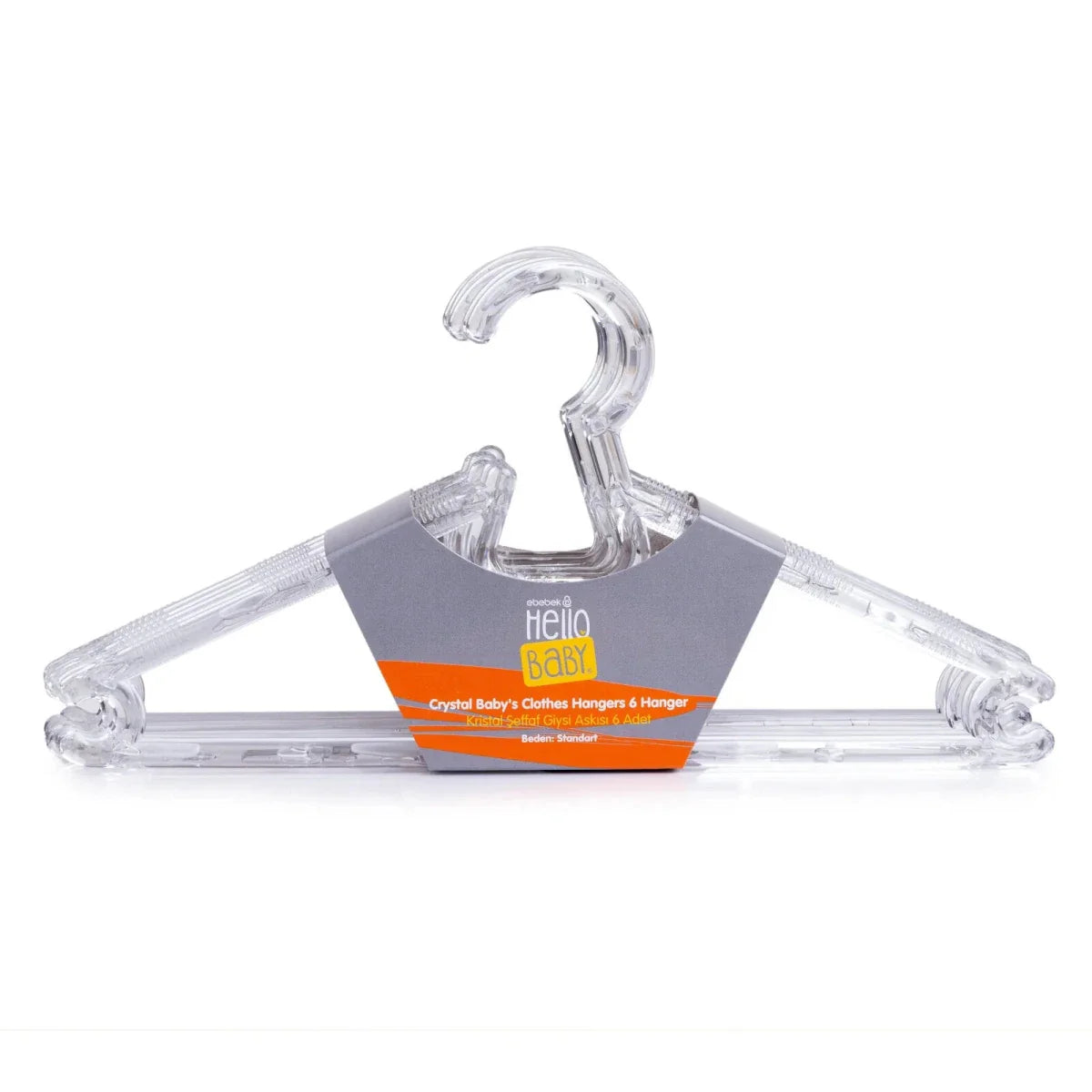 HelloBaby Hangers - White