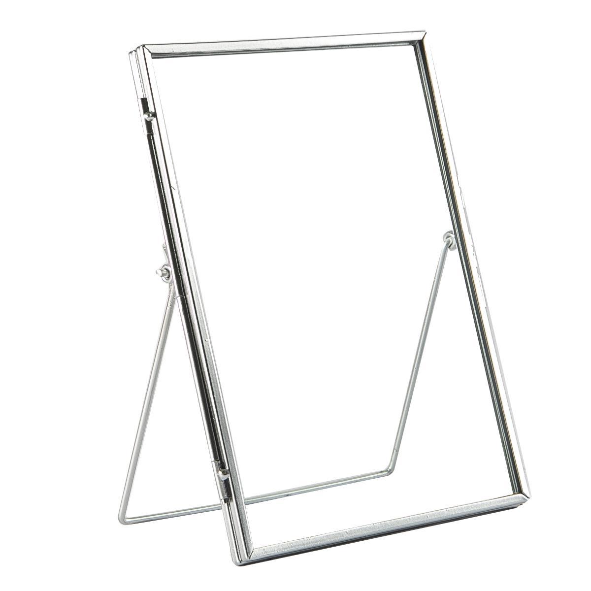 6" x 8" Standing Metal Photo Frame