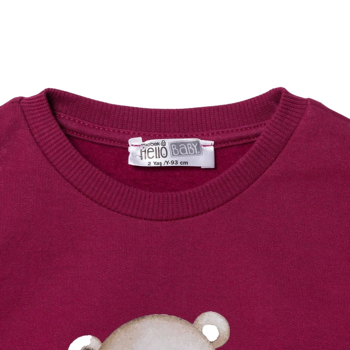 HelloBaby Jogging Set - Maroon