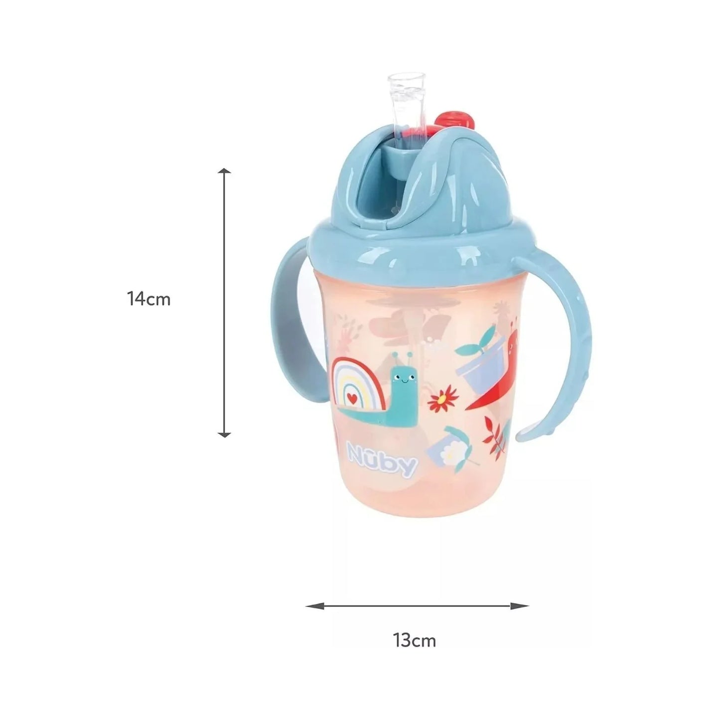 Nuby Flip N' Sip Sippy Cup 240ml Pack of 1