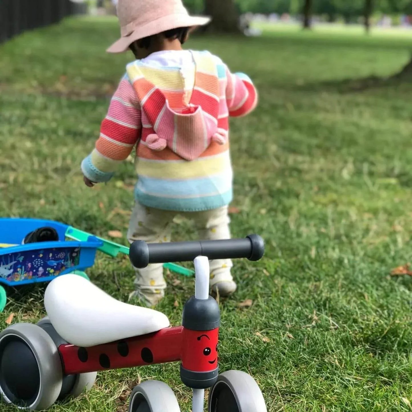 BOLDCUBE Baby Balance Bike - Red