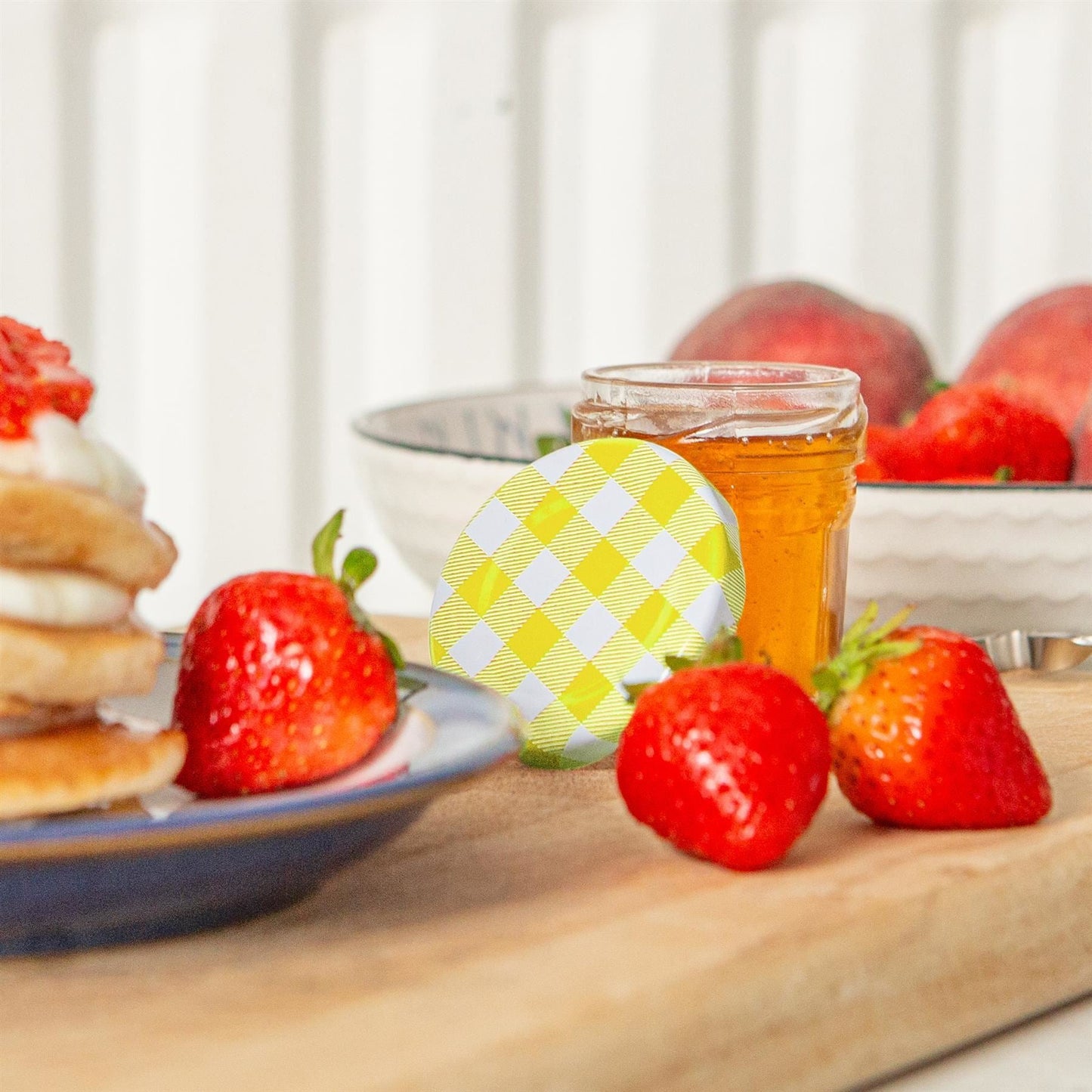 30ml Glass Jam Jars with Lids - Pack of 6