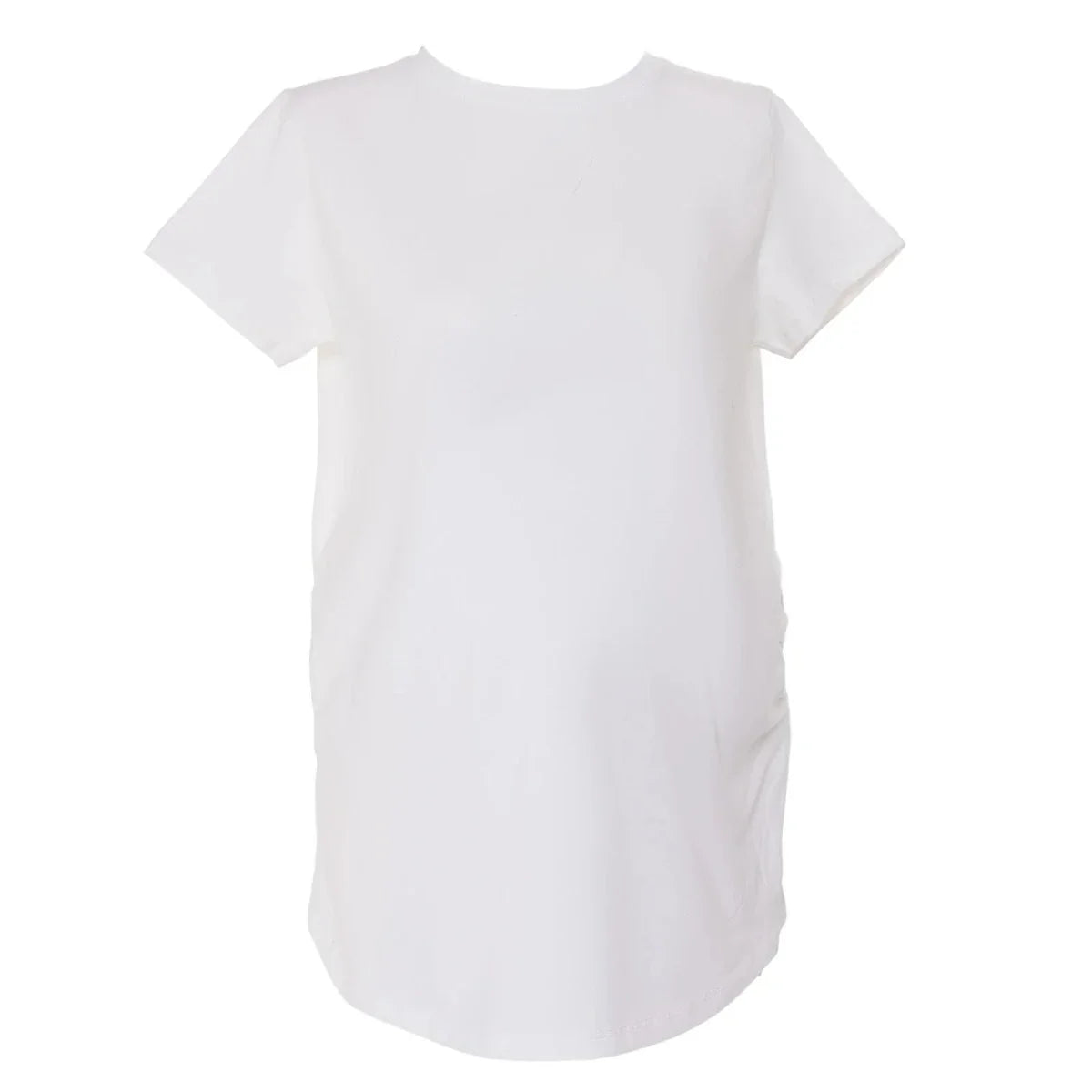 baby mom Mom Maternity Tshirt - White