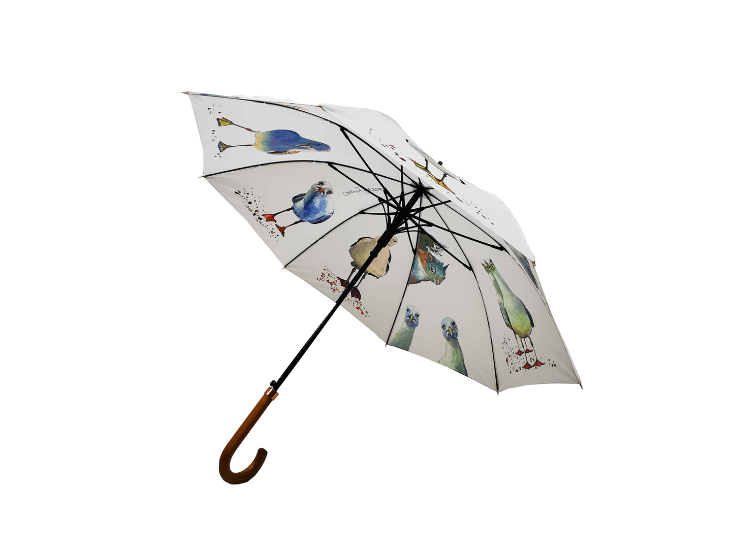 Cherry Parsons 8 Seagull design Classic White