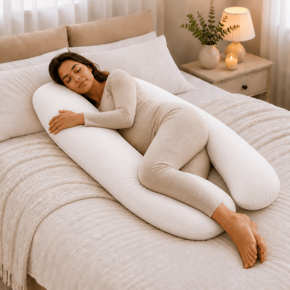 9ft Maternity Pregnancy Support Pillow - No Case