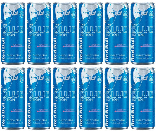 12 x Red Bull Energy Drink Editions Juneberry - 250ML