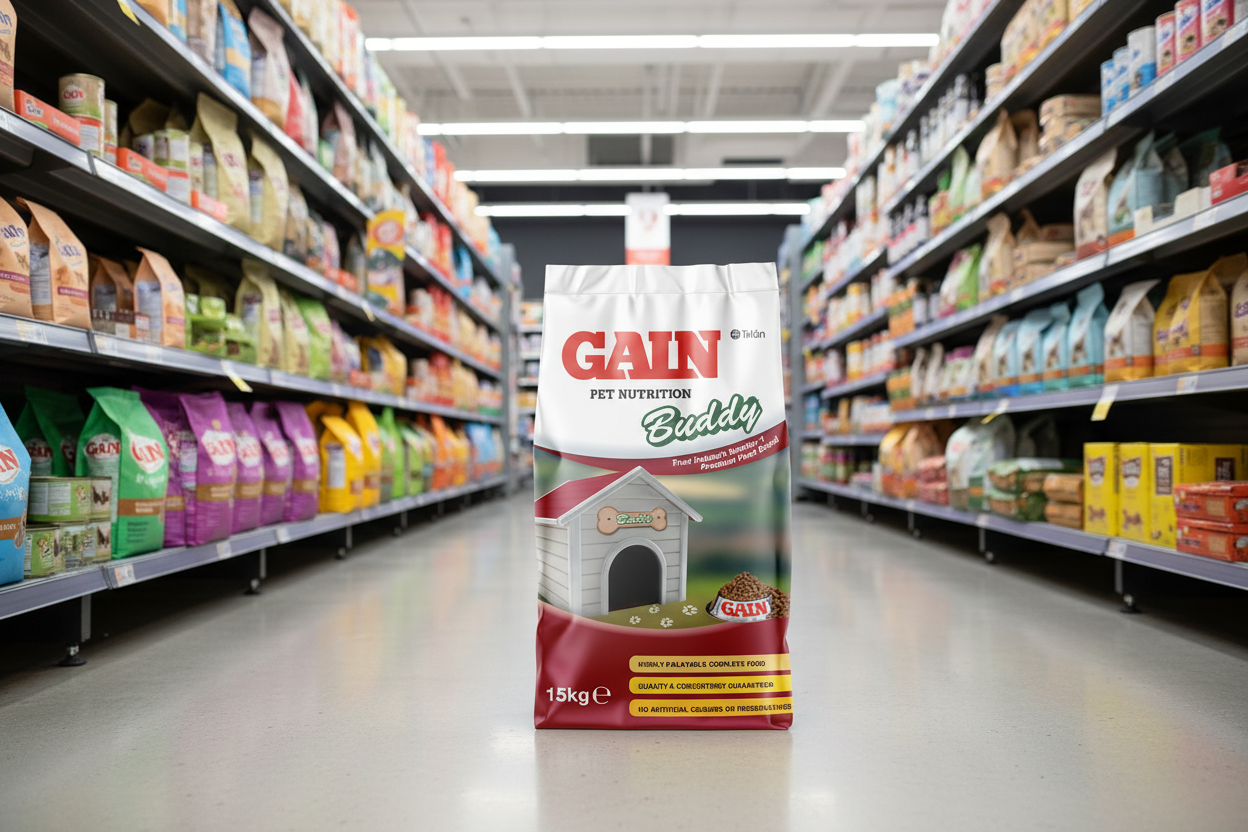 Gain Pet Nutrition Buddy 15Kg