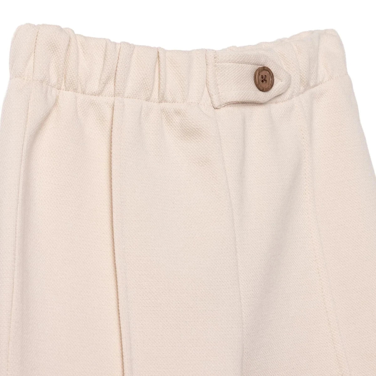 HelloBaby Boys Trousers Buttoned Smart Line Full Length - Ecru