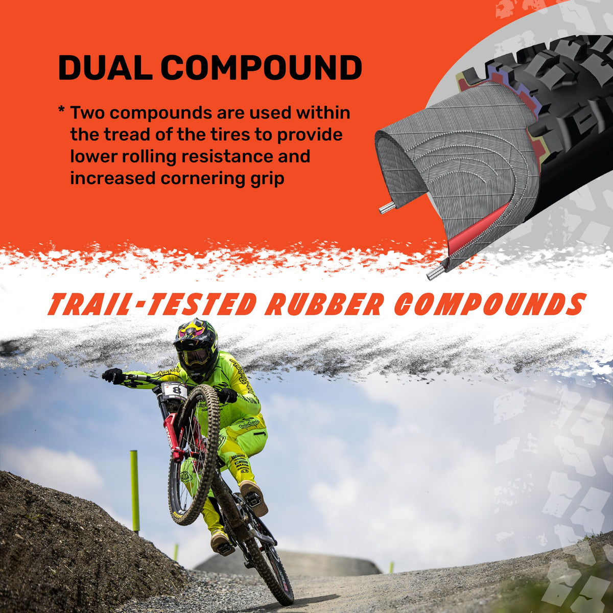 Maxxis Aggressor Folding Dual Compound Exo/tr Tyre - Black, 29 x 2.50-Inch