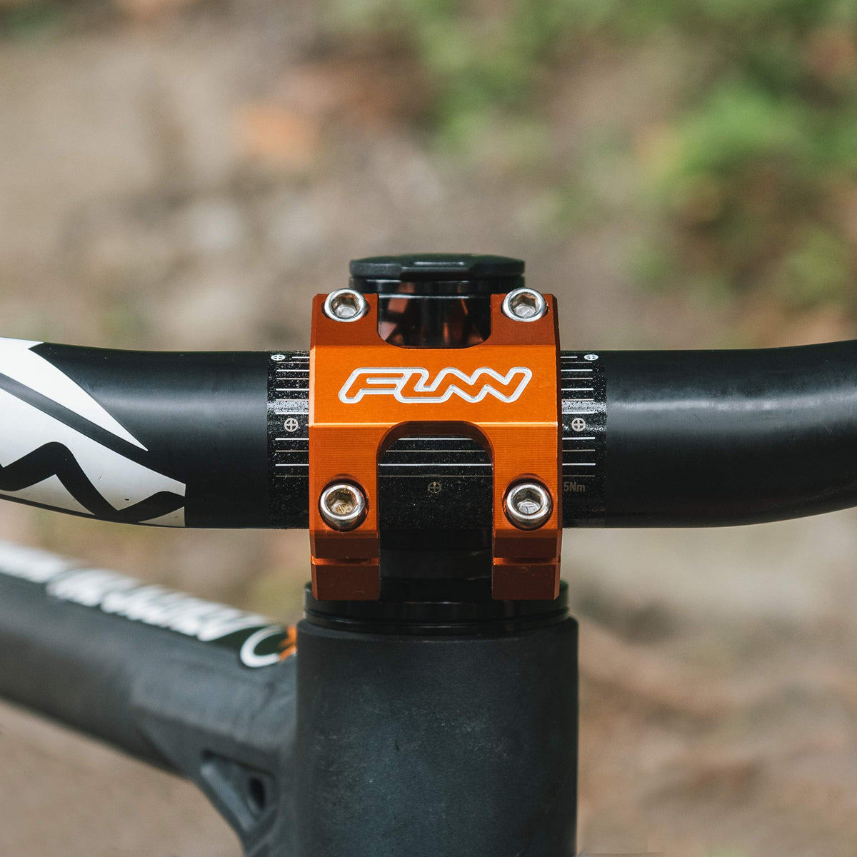 Funn Funnduro MTB Stem with 35mm Bar Clamp - The Ultimate Ultralight and Tough Alloy Bicycle Stem for Mountain Bike and BMX Bike, Length 45mm stem