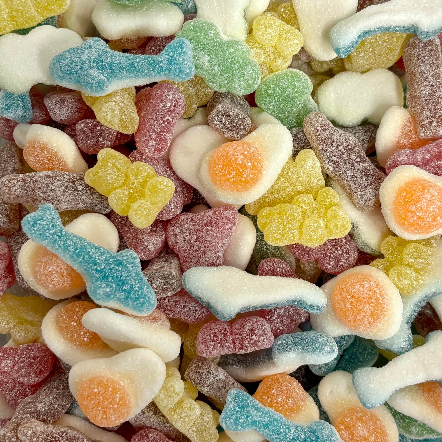 Sour Favourites Mix 1kg Share Bag by The Gourmet Sweet Company
