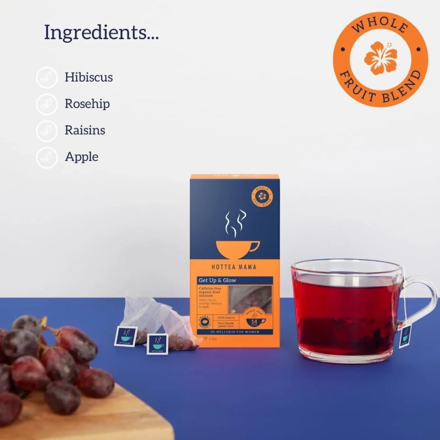 HotTea Mama Organic Get Up & Glow