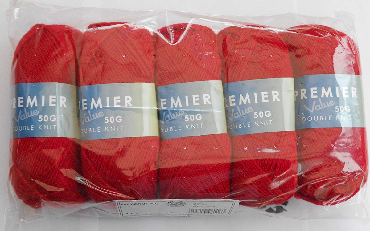 Pack of 5 King Cole Premier Value DK 50g Balls