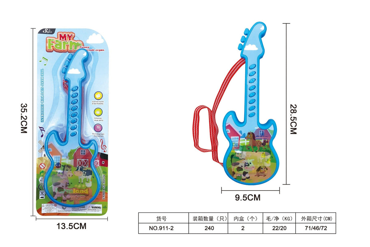 3D Transforming Music Guitar
