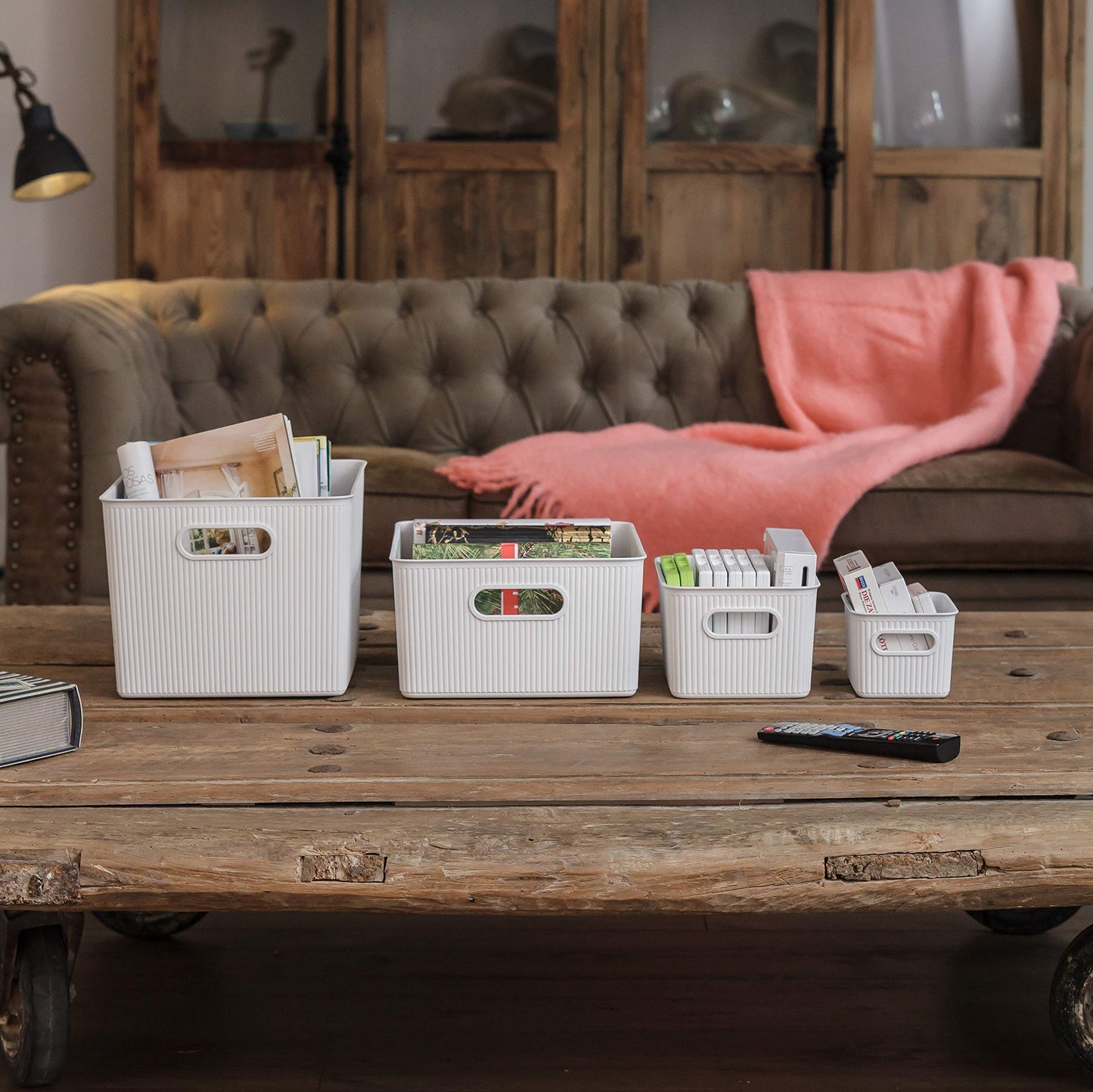 TATAY Storage Basket Baobab BPA-Free Compact Versatile Design