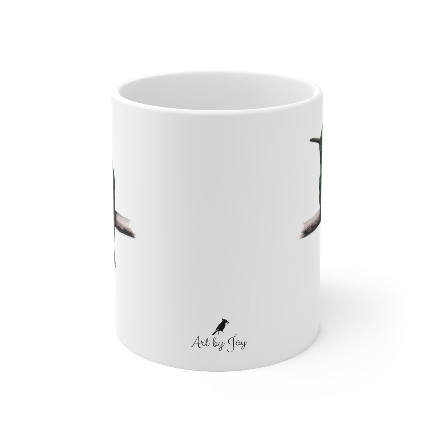 Hummingbird Mug – Wildlife Illustration