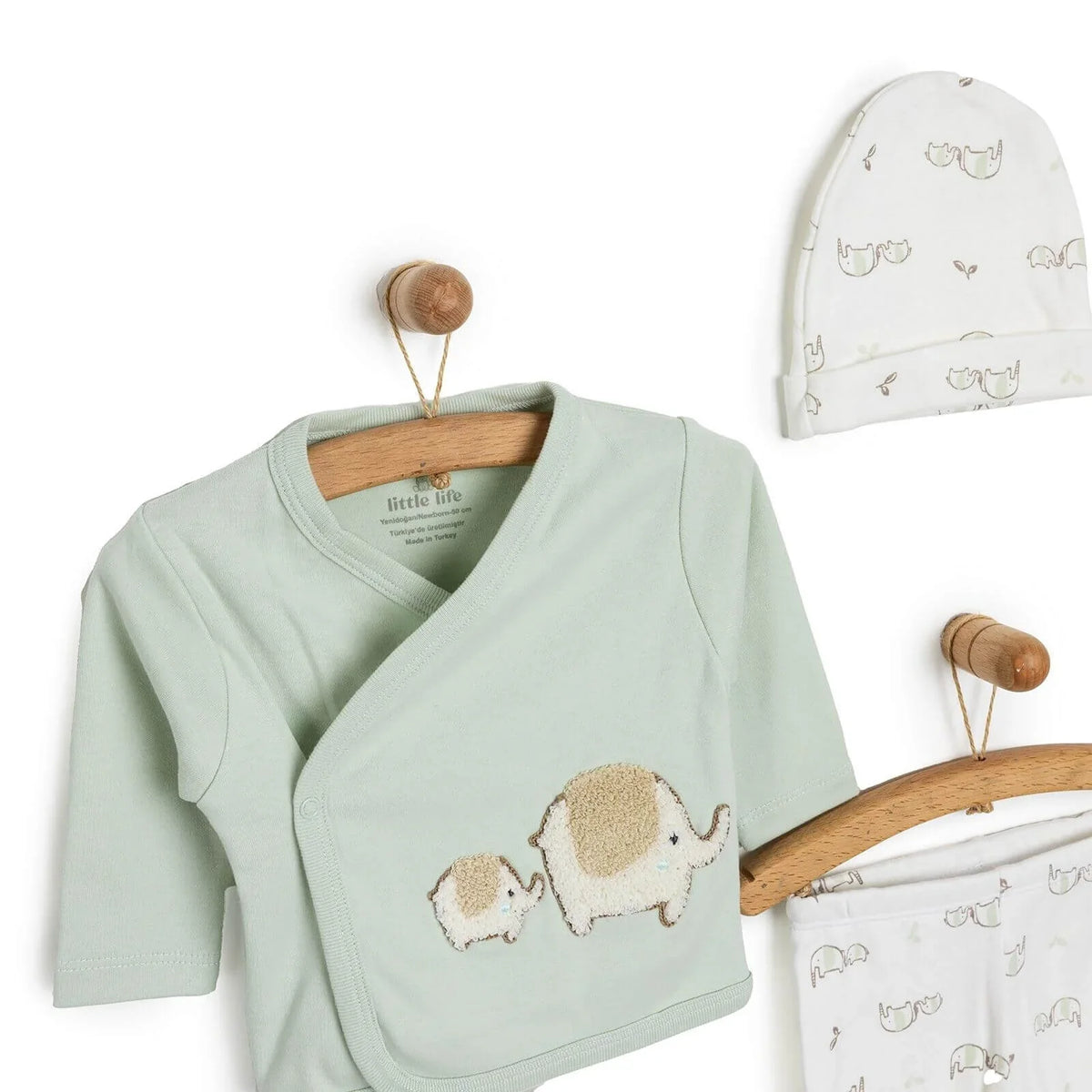 Little Life 5 Piece Baby Hospital Bag Set on a Hanger (Newborn)