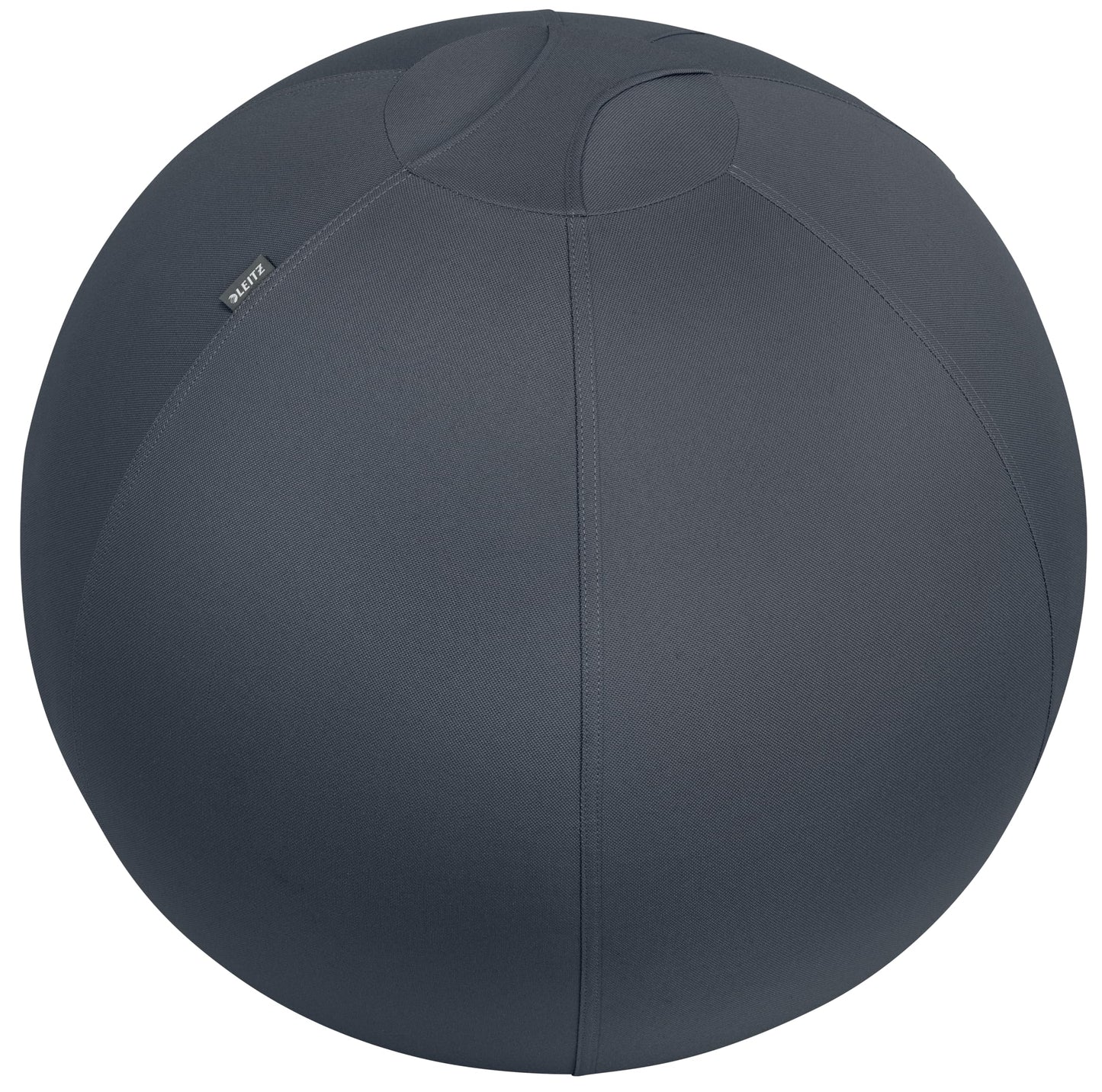 Leitz Active Sitting Ball, Ergonomically Designed Desk Chair Alternative, 65cm Diameter, Includes Fabric Ball Cover, Hand Air Pump & 2 x Plugs, Ergo