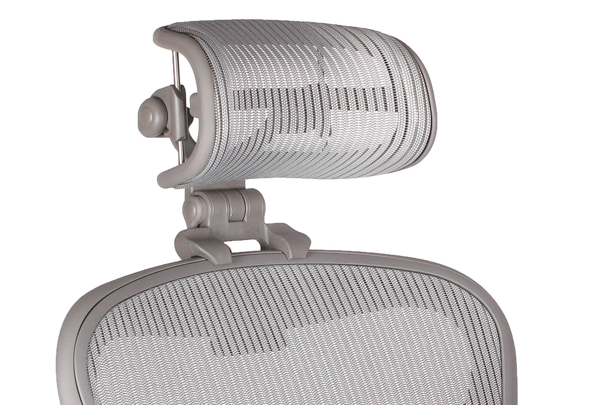 Original Headrest for the Herman Miller Classic Aeron Chair - H3 Calssic Zinc